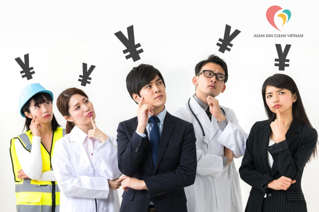 lương của thực tập sinh tại nhật